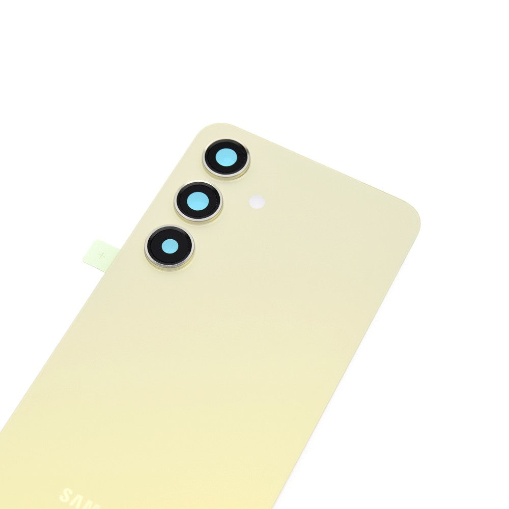 Red Rear Cover Glass For Samsung Galaxy S24-Amber Yellow Red Rear Cover Glass For Samsung Galaxy S24-Amber Yellow